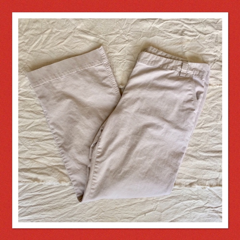 NY&C Manhattan Chino Flare Leg Pants